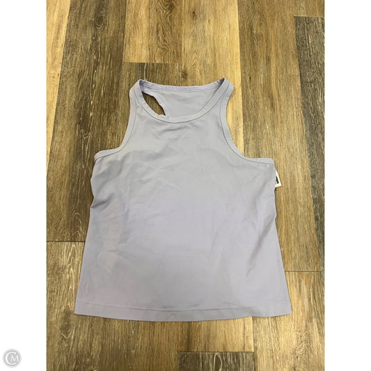 Athletic Tank Top By Lululemon In Purple, Size: L