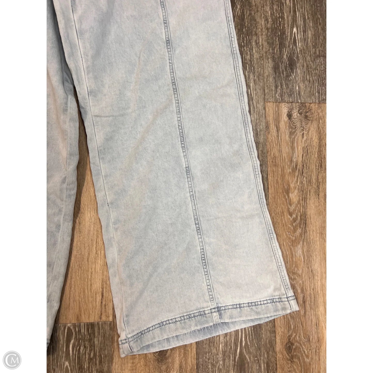 -Pants Wide Leg By Aerie In Blue, Size: L