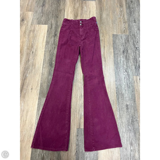 Pants Corduroy By We The Free In Purple, Size: 1/25