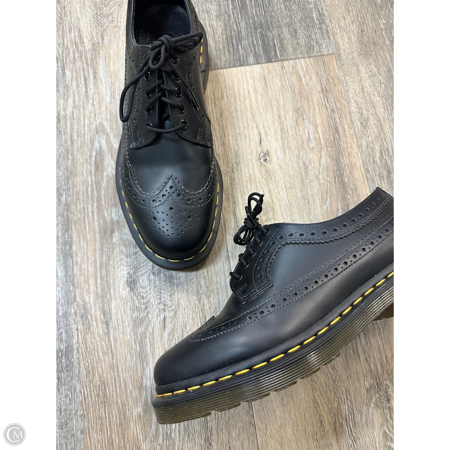 Shoes Flats By Dr Martens In Black, Size: 7