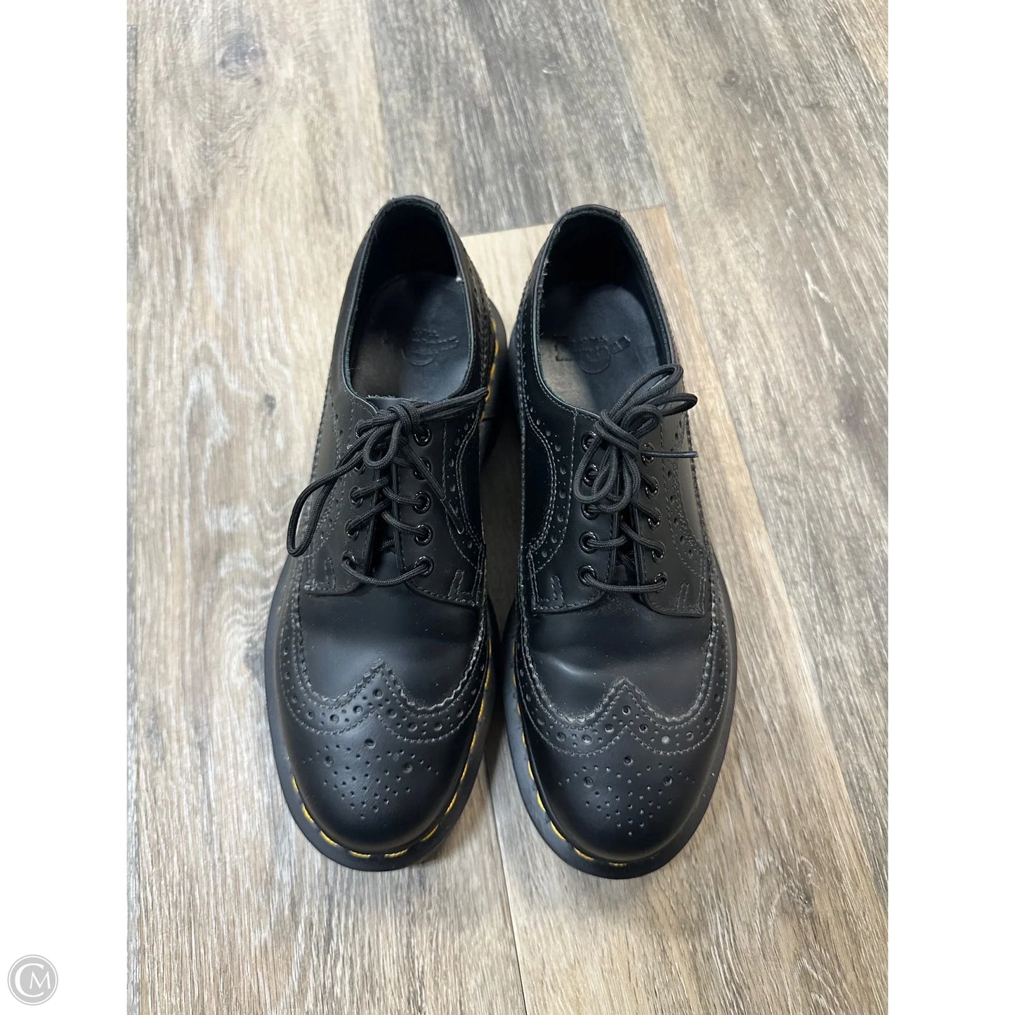 Shoes Flats By Dr Martens In Black, Size: 7