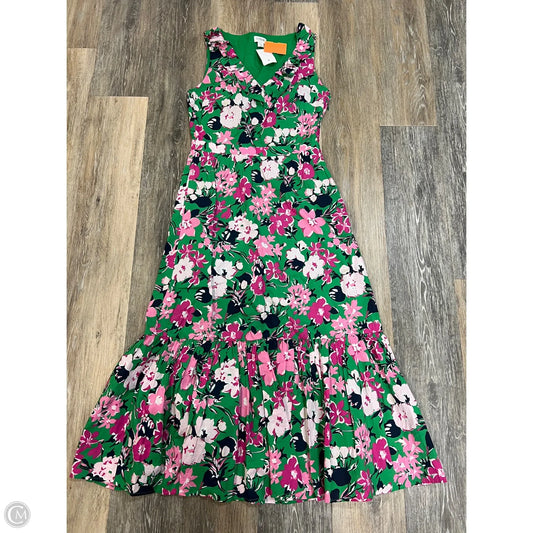 Dress Casual Maxi By J. Crew In Green, Size: 0