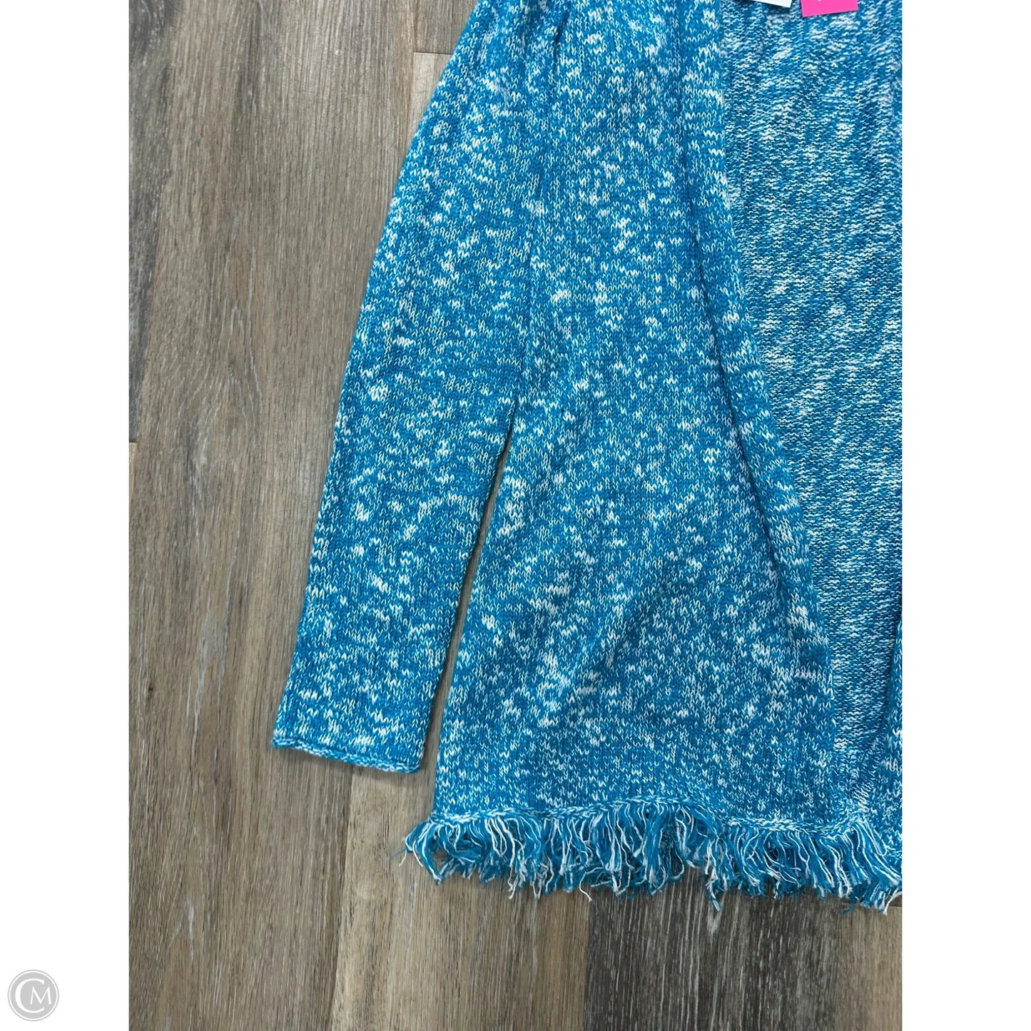 Sweater Cardigan Designer By Lilly Pulitzer In Blue, Size: S