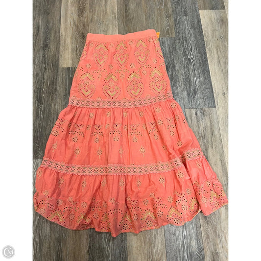 Skirt Maxi By Boston Proper In Peach, Size: S