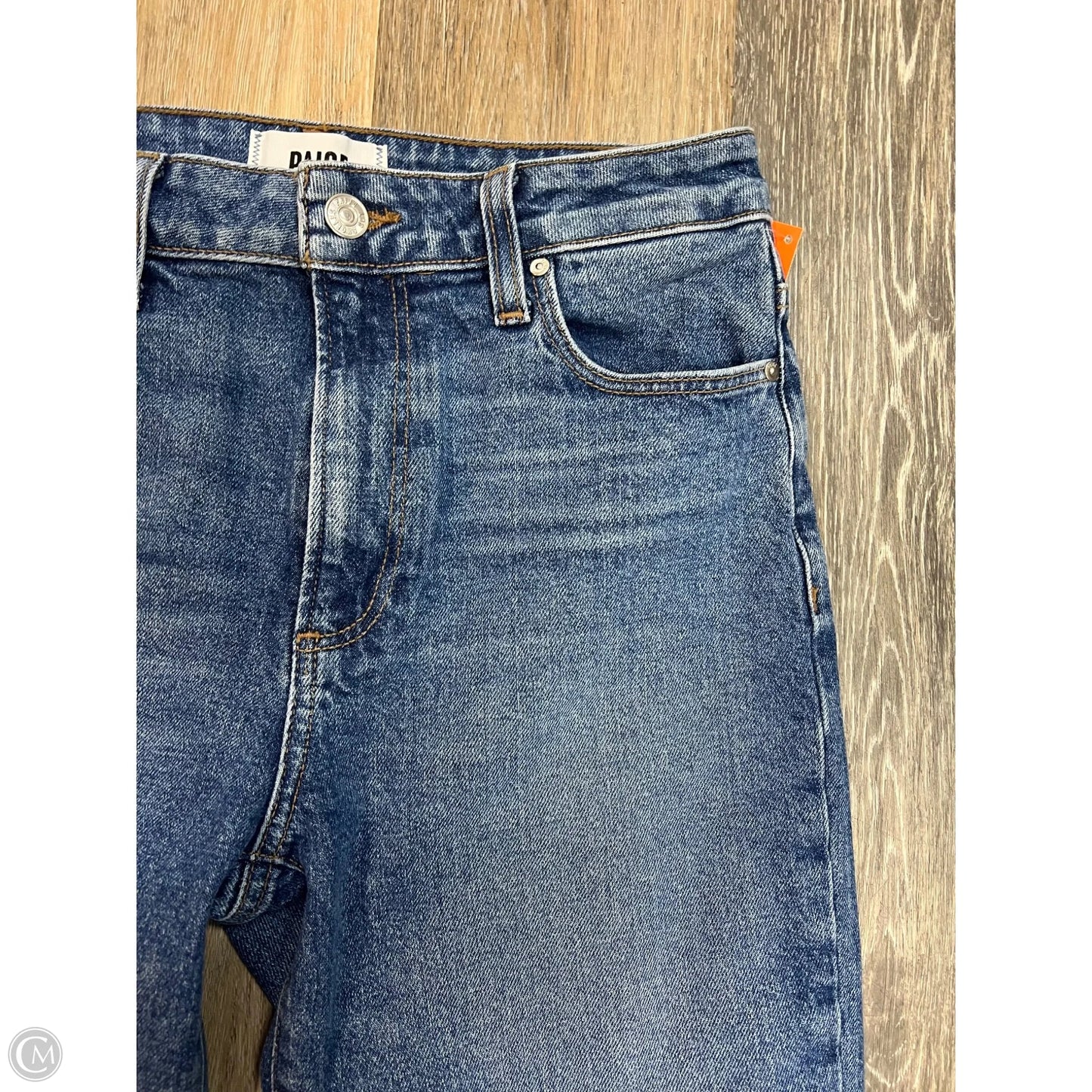 Jeans Wide Leg By Paige In Blue Denim, Size: 4/27