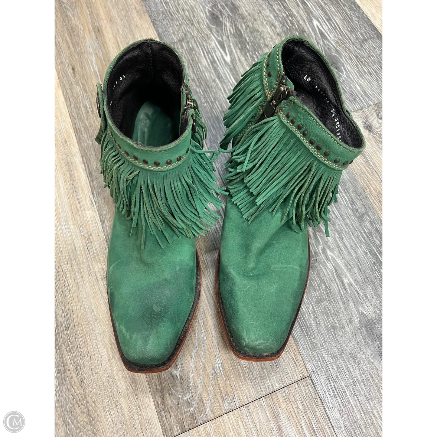 Boots Western By Liberty Black In Green, Size: 8.5