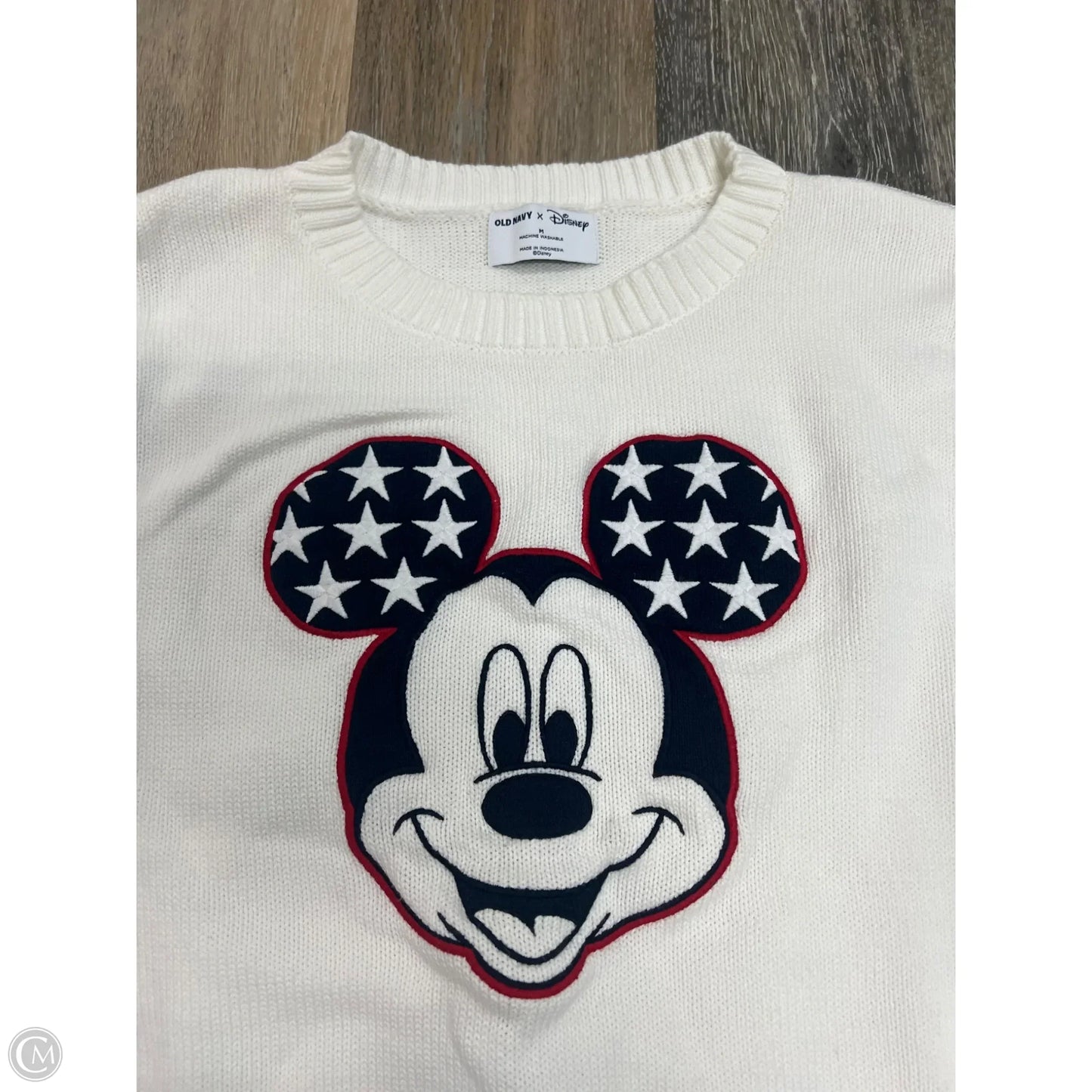 Sweater By Old Navy x Disney In White, Size: M