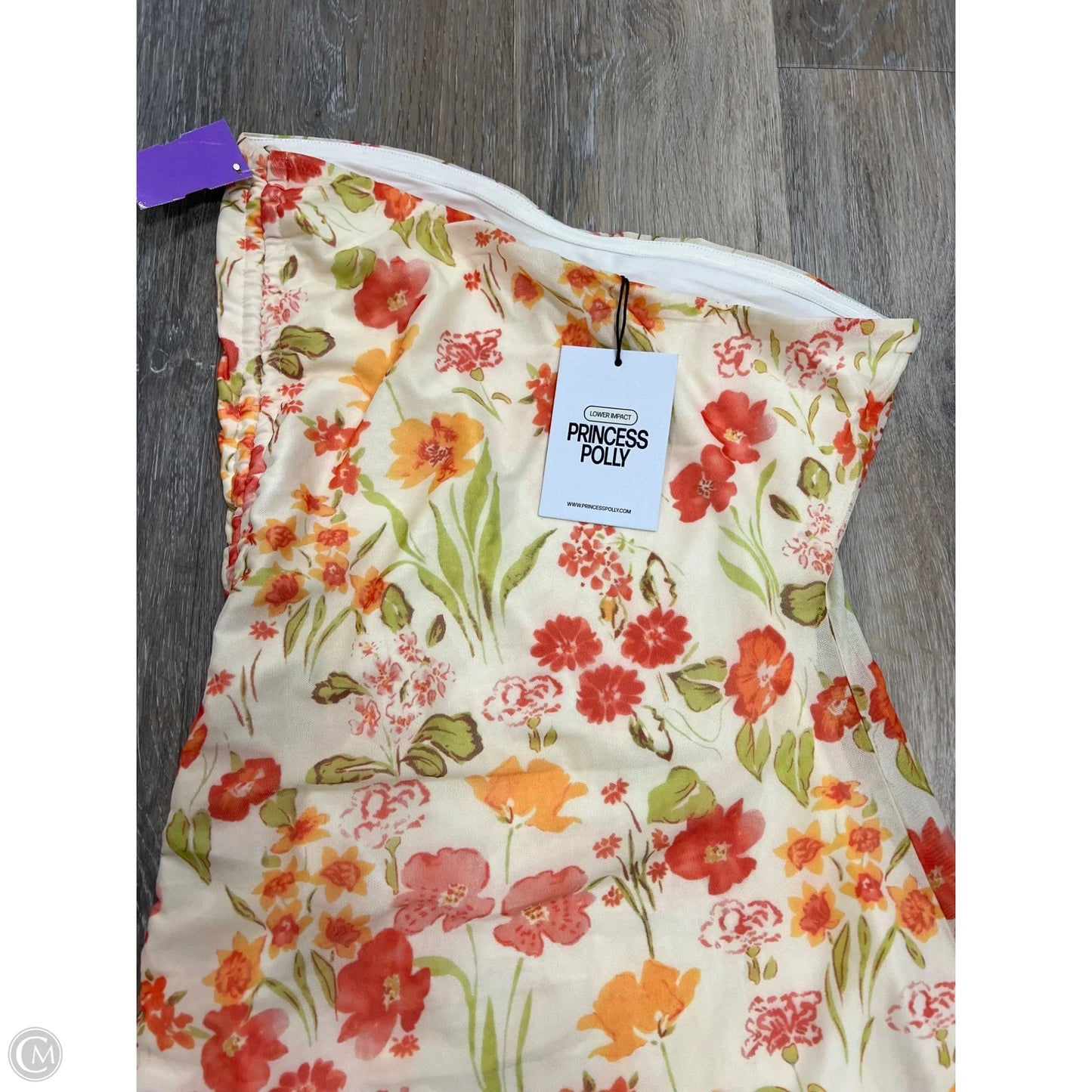 Dress Party Short By Princess Polly In Floral Print, Size: 6