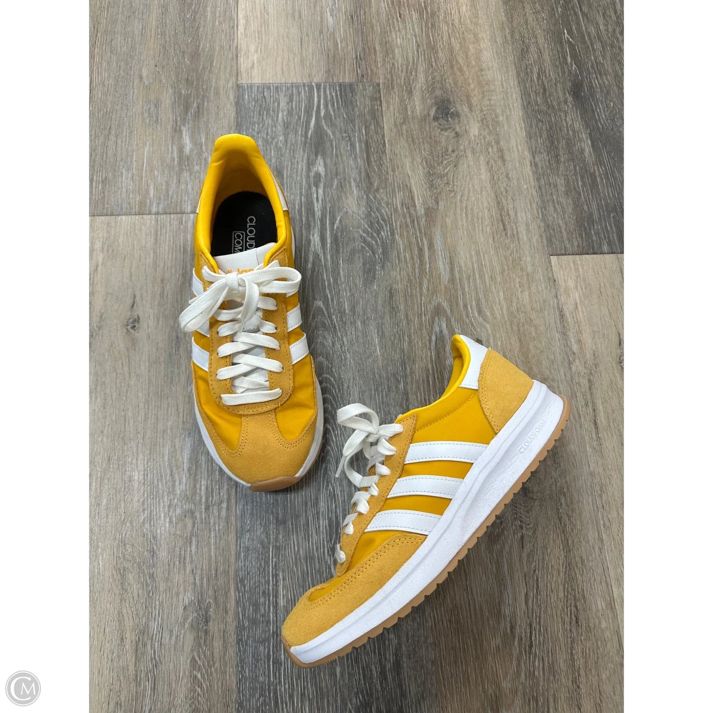 Shoes Athletic By Adidas In Yellow, Size: 8.5