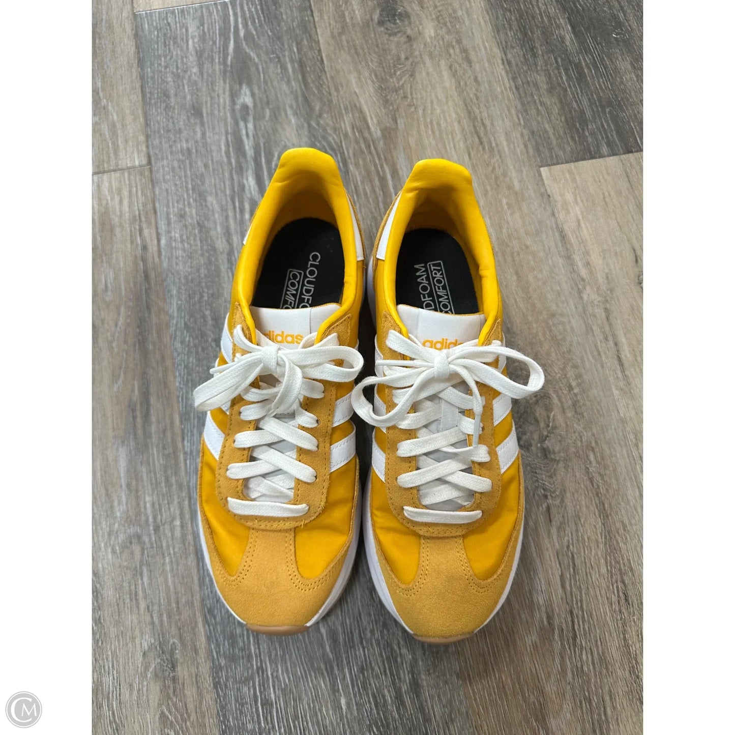 Shoes Athletic By Adidas In Yellow, Size: 8.5