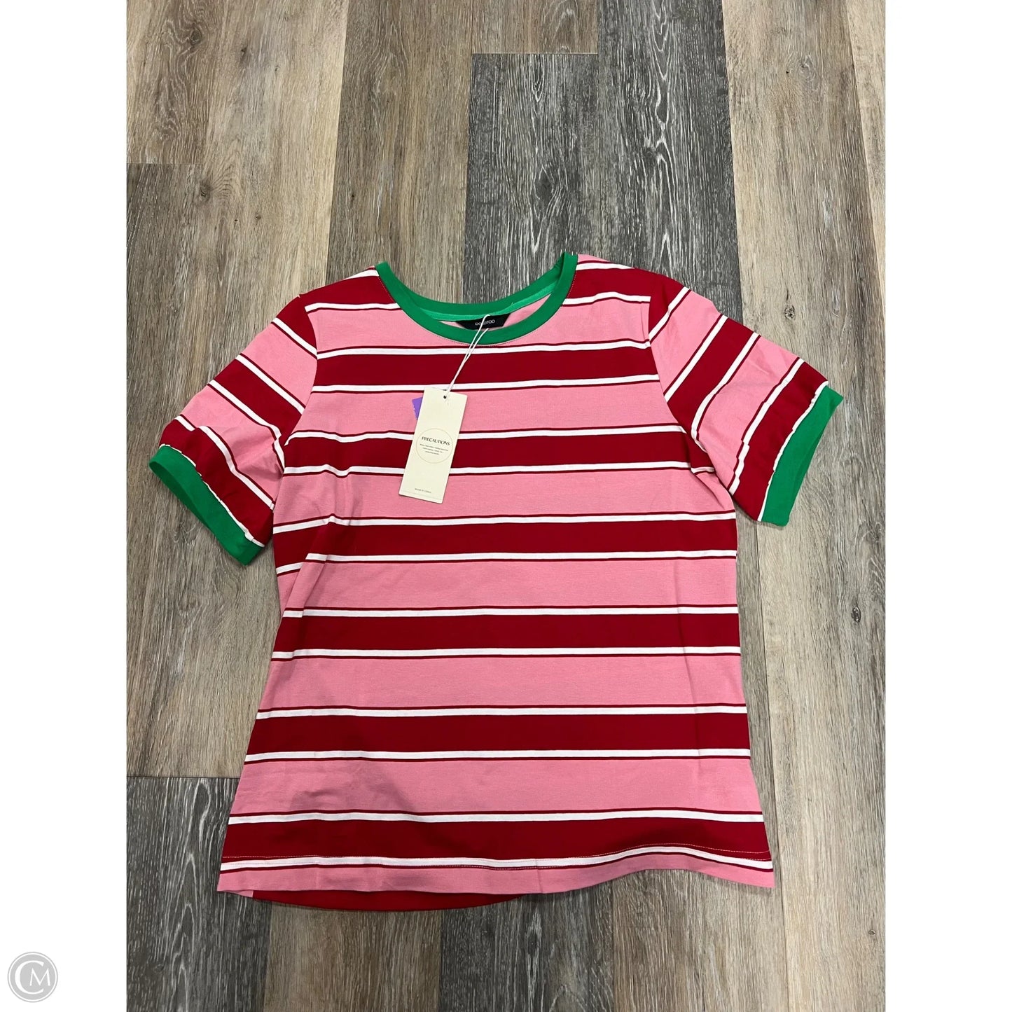 Top Short Sleeve By Dokotoo In Red, Size: M