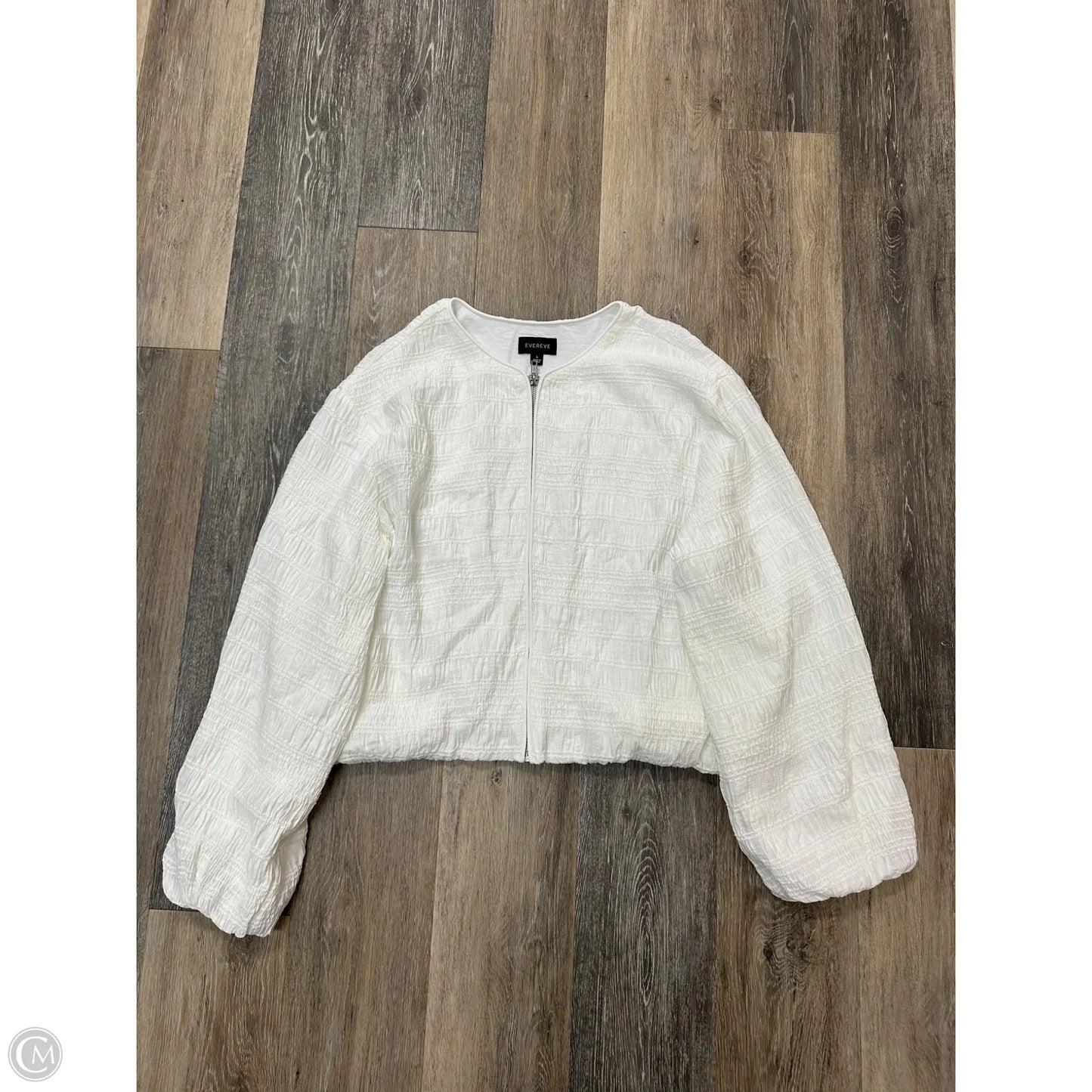Jacket Other By Evereve In White, Size: L