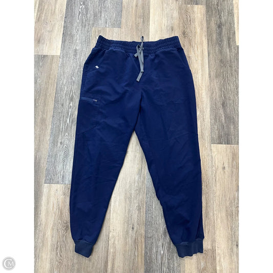 Athletic Pants By Figs In Blue, Size: Xl