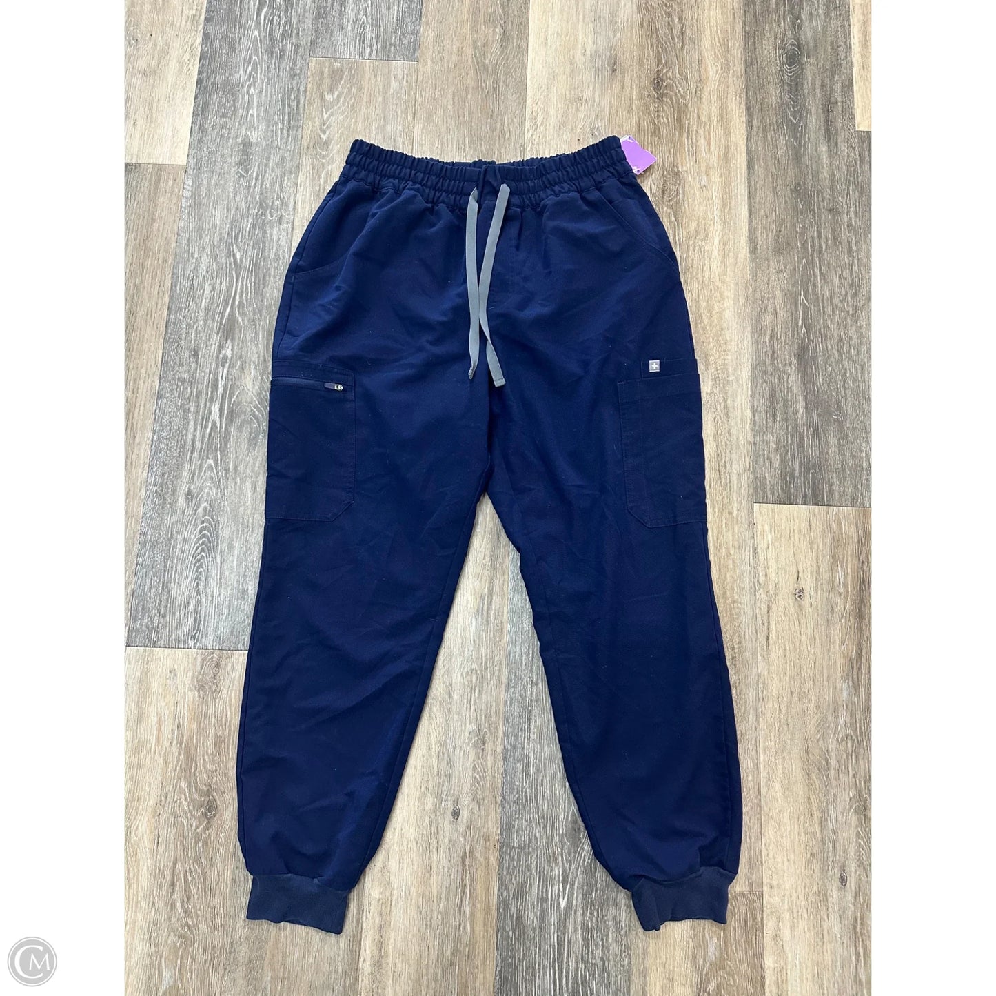 Athletic Pants By Figs In Blue, Size: L