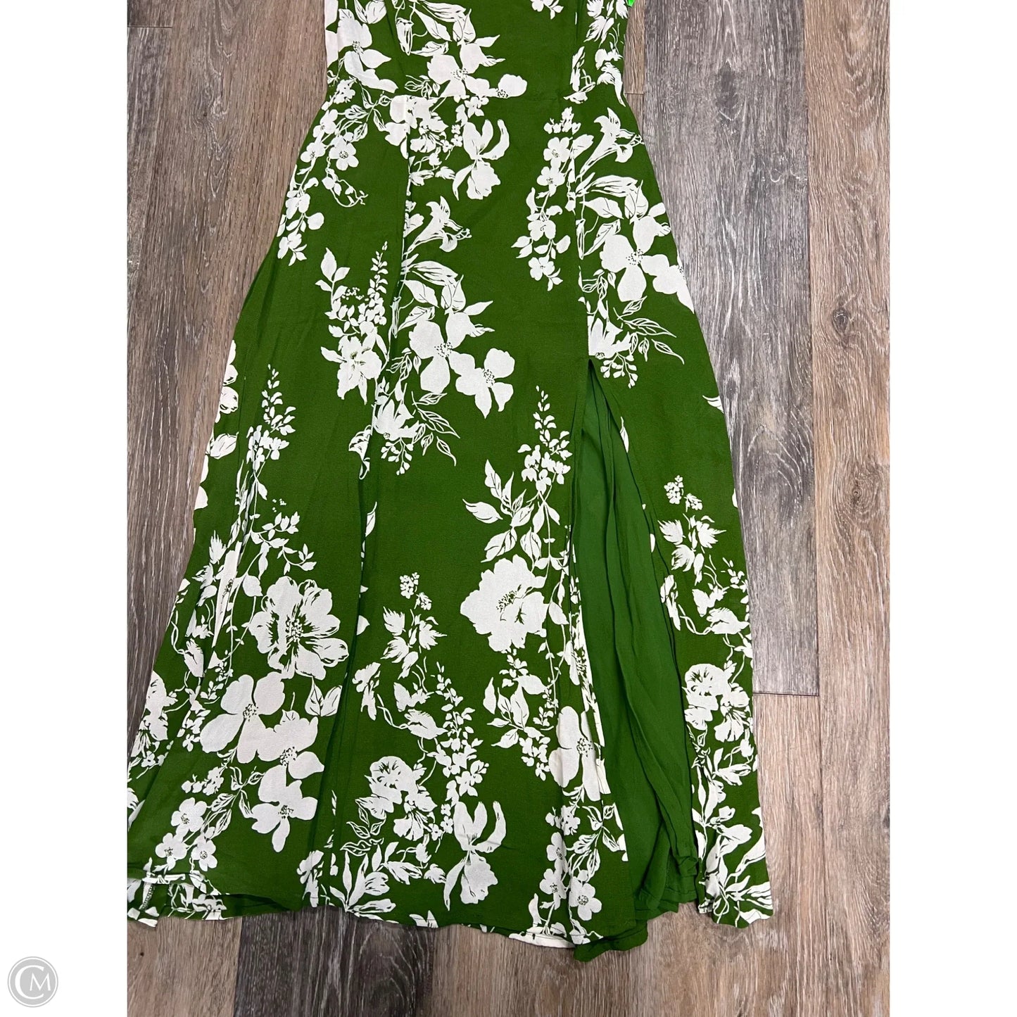 Dress Casual Midi By Reformation In Green, Size: 4