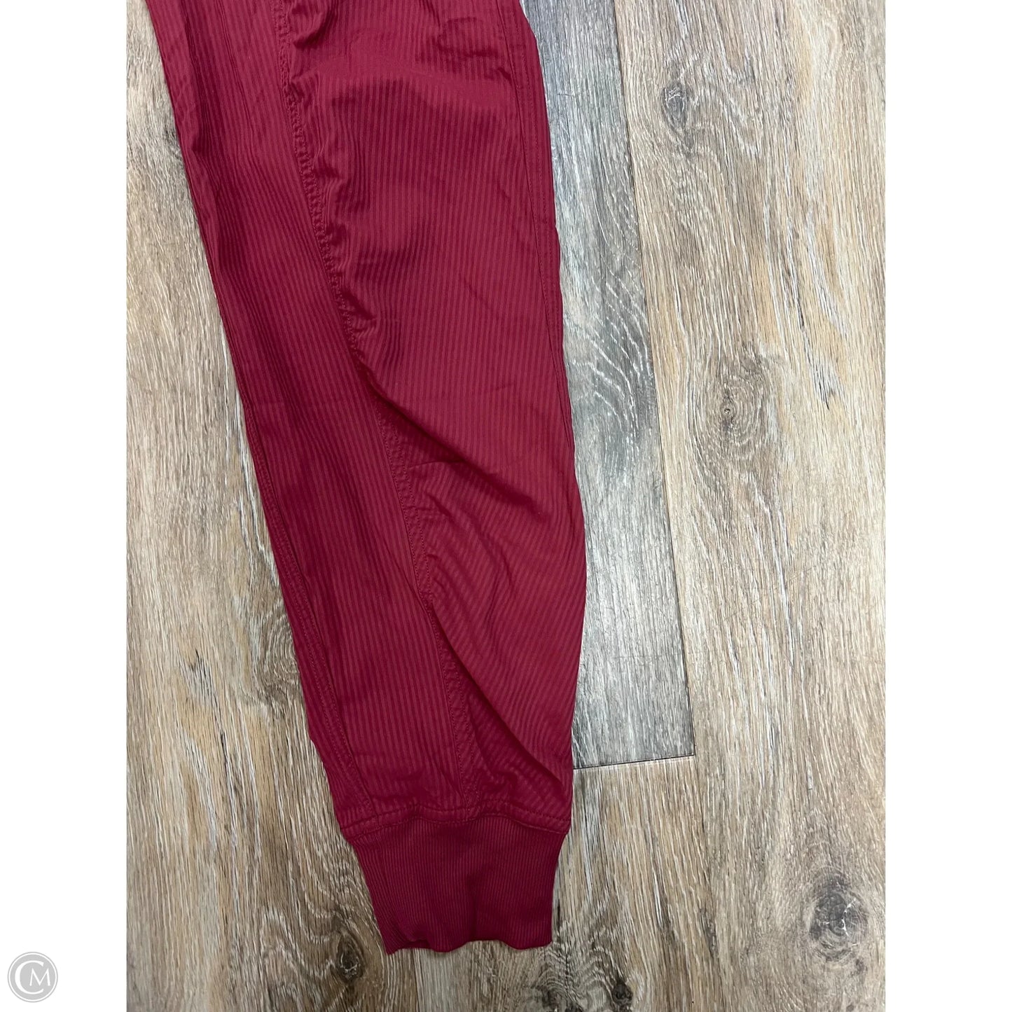 Athletic Pants By Lululemon In Red, Size: 0