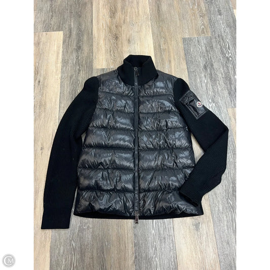 Jacket Luxury Designer By Moncler In Black, Size: Xs