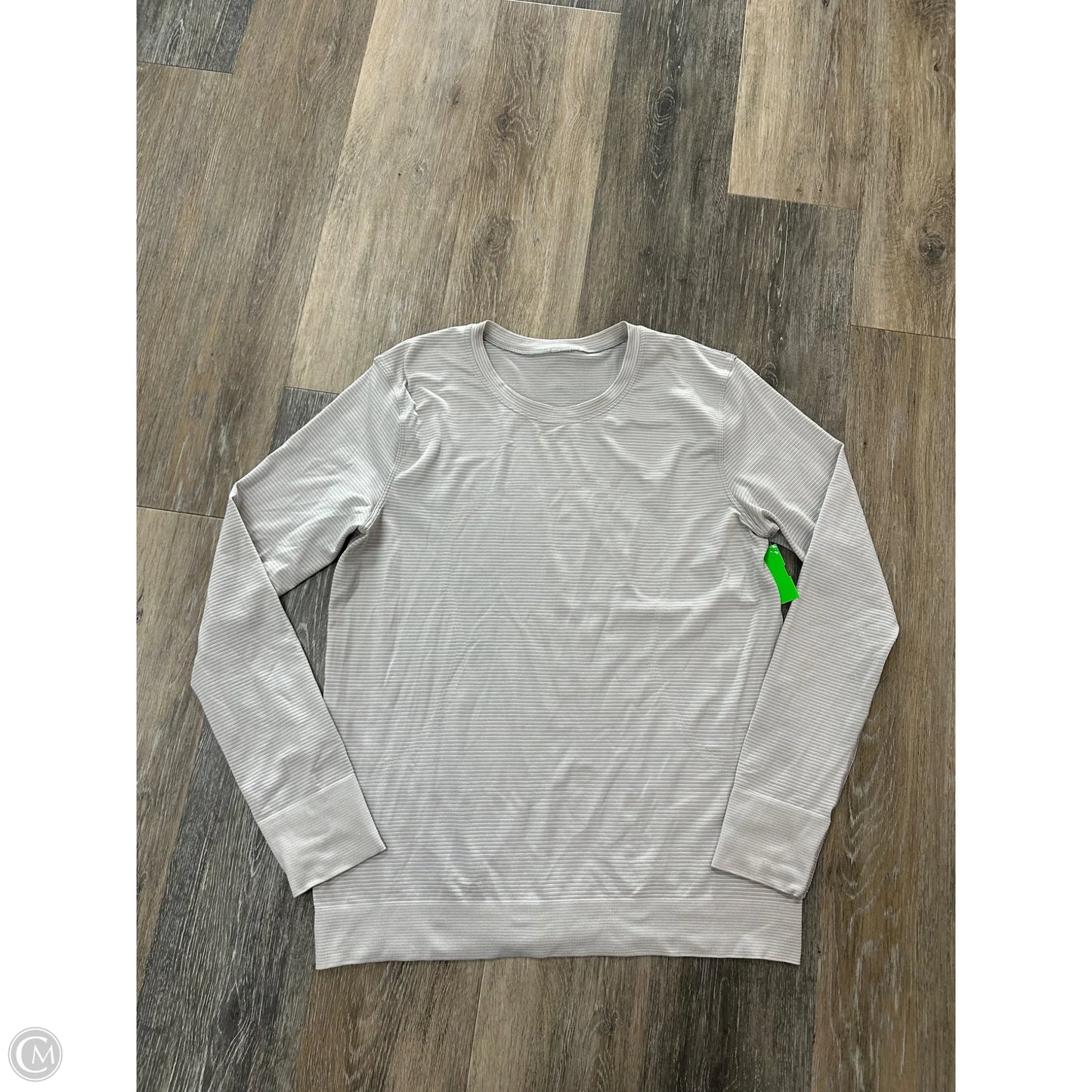 Athletic Top Long Sleeve Crewneck By Lululemon In Pink, Size: M