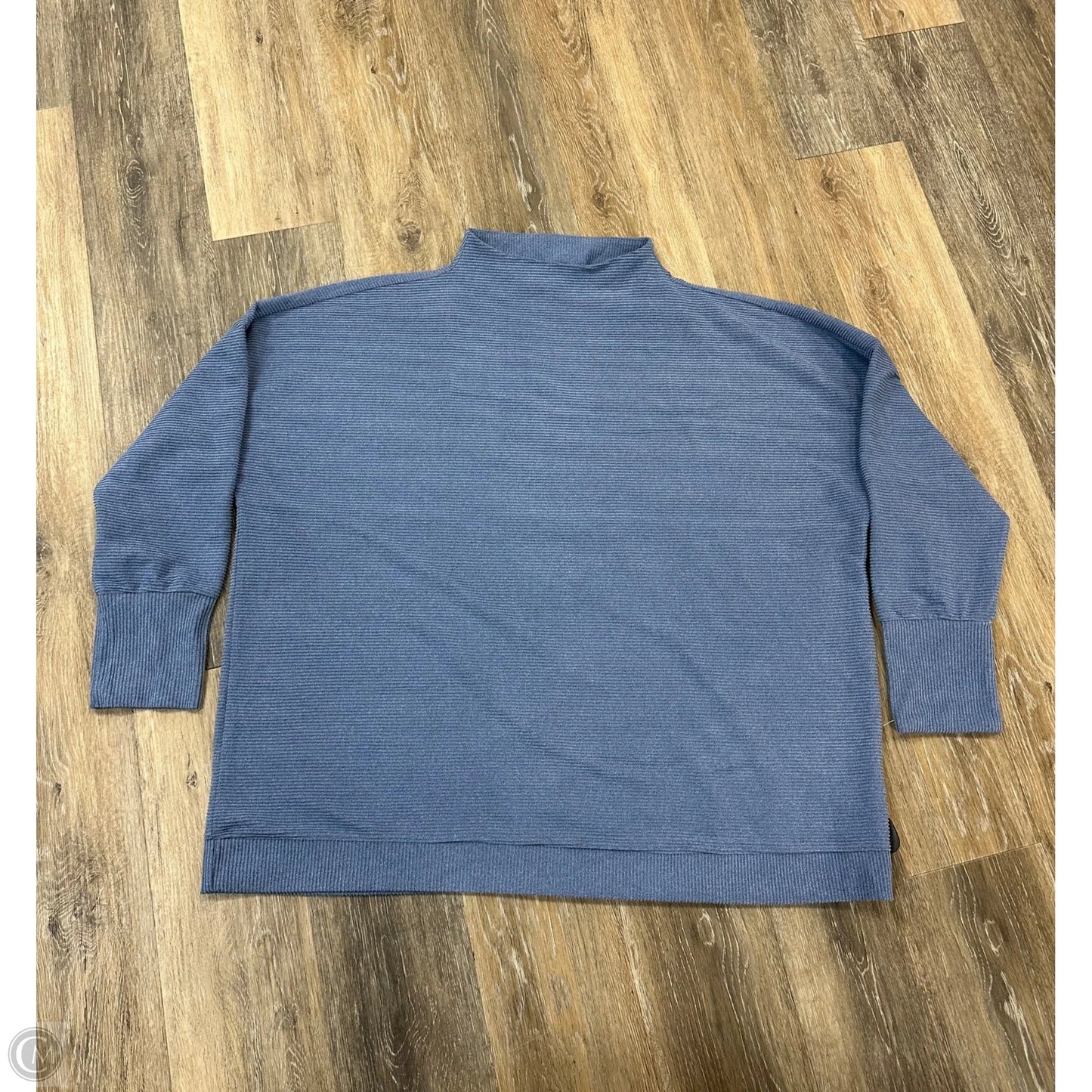 Top Long Sleeve By Tribal In Blue, Size: 2x