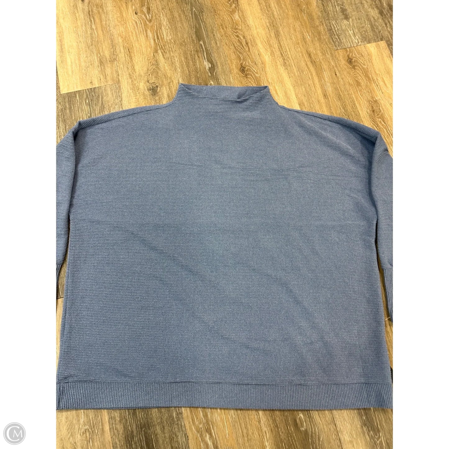 Top Long Sleeve By Tribal In Blue, Size: 2x