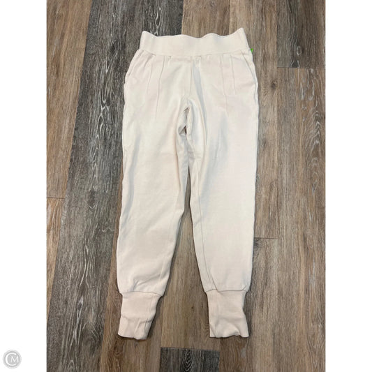 Athletic Pants By Varley In Cream, Size: Xs