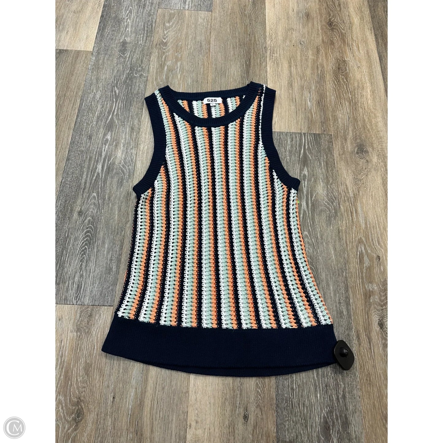 Vest Sweater By 525 In Multi-colored, Size: L