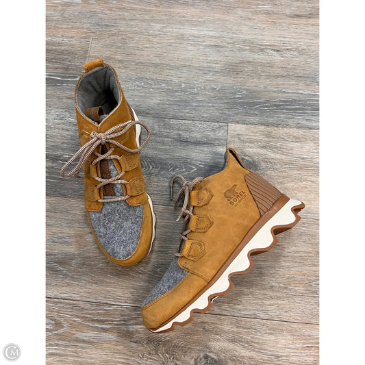 Boots Snow By Sorel In Tan, Size: 7