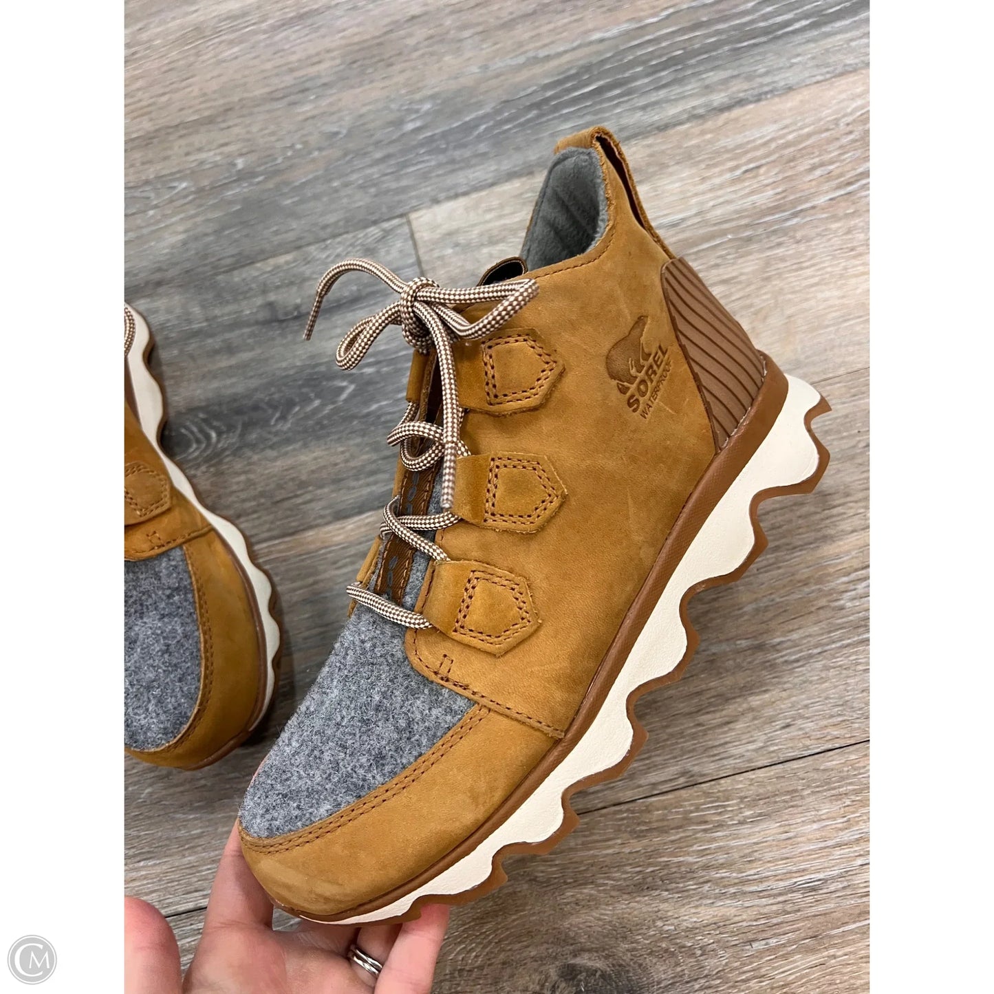 Boots Snow By Sorel In Tan, Size: 7