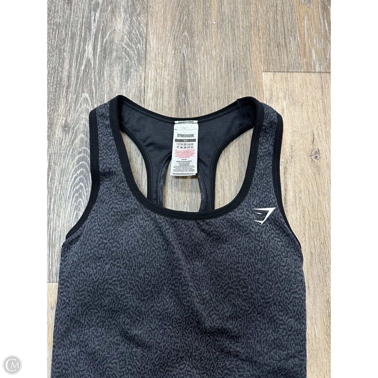 Athletic Bra By Gym Shark In Grey, Size: Xs