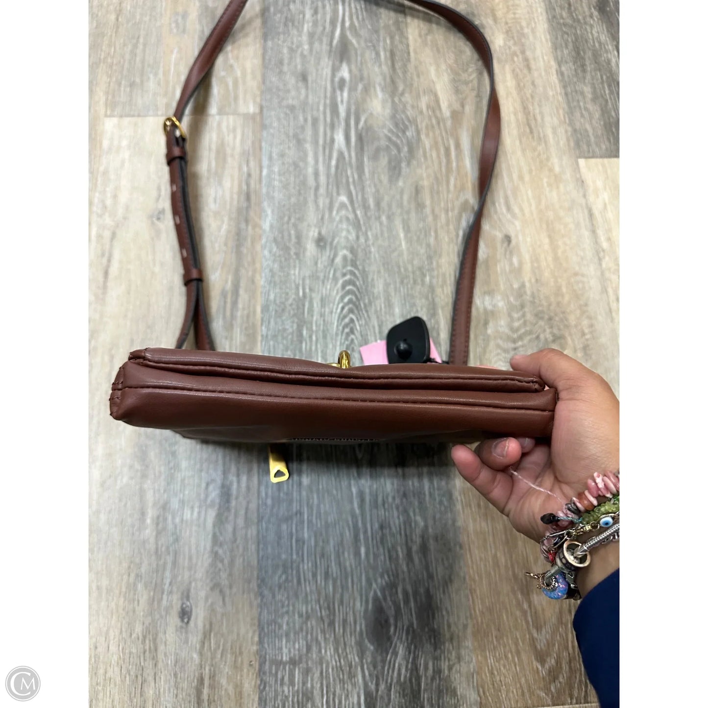 Crossbody Leather By Etienne Aigner, Size: Small