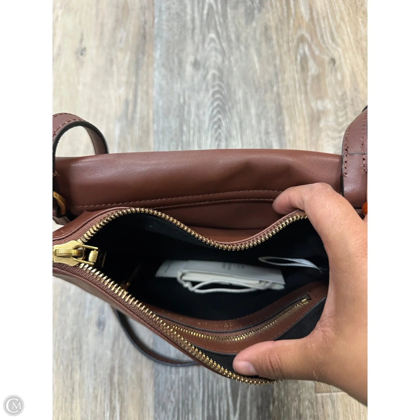 Crossbody Leather By Etienne Aigner, Size: Small