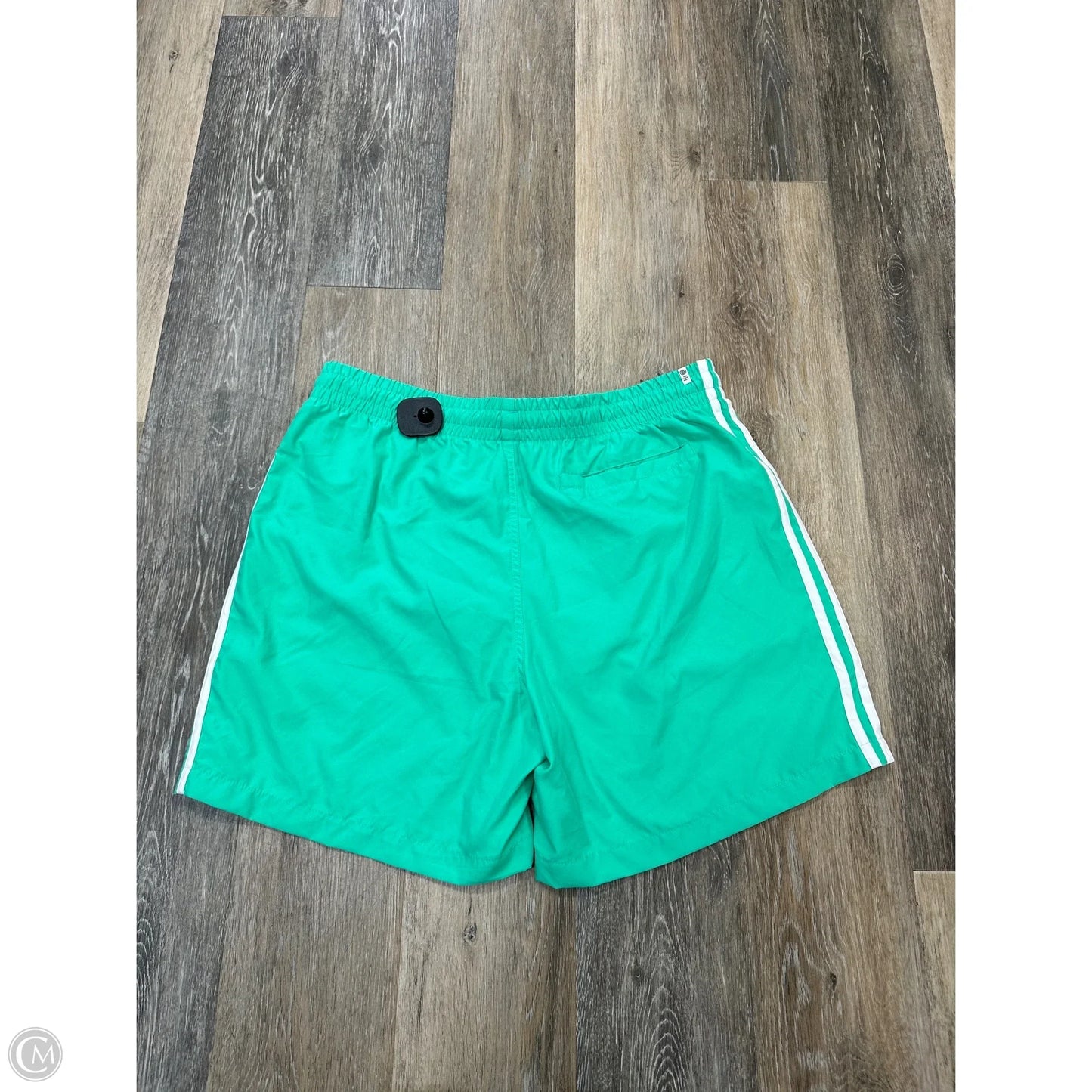 Athletic Shorts By Adidas In Green, Size: Xl