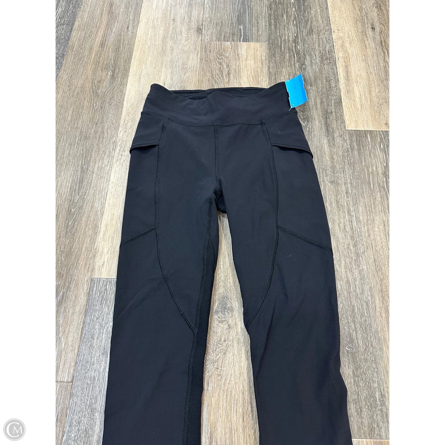 Athletic Leggings By Lululemon In Black, Size: 4