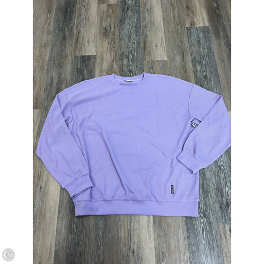 Top Long Sleeve By Comfrt In Purple, Size: 3x