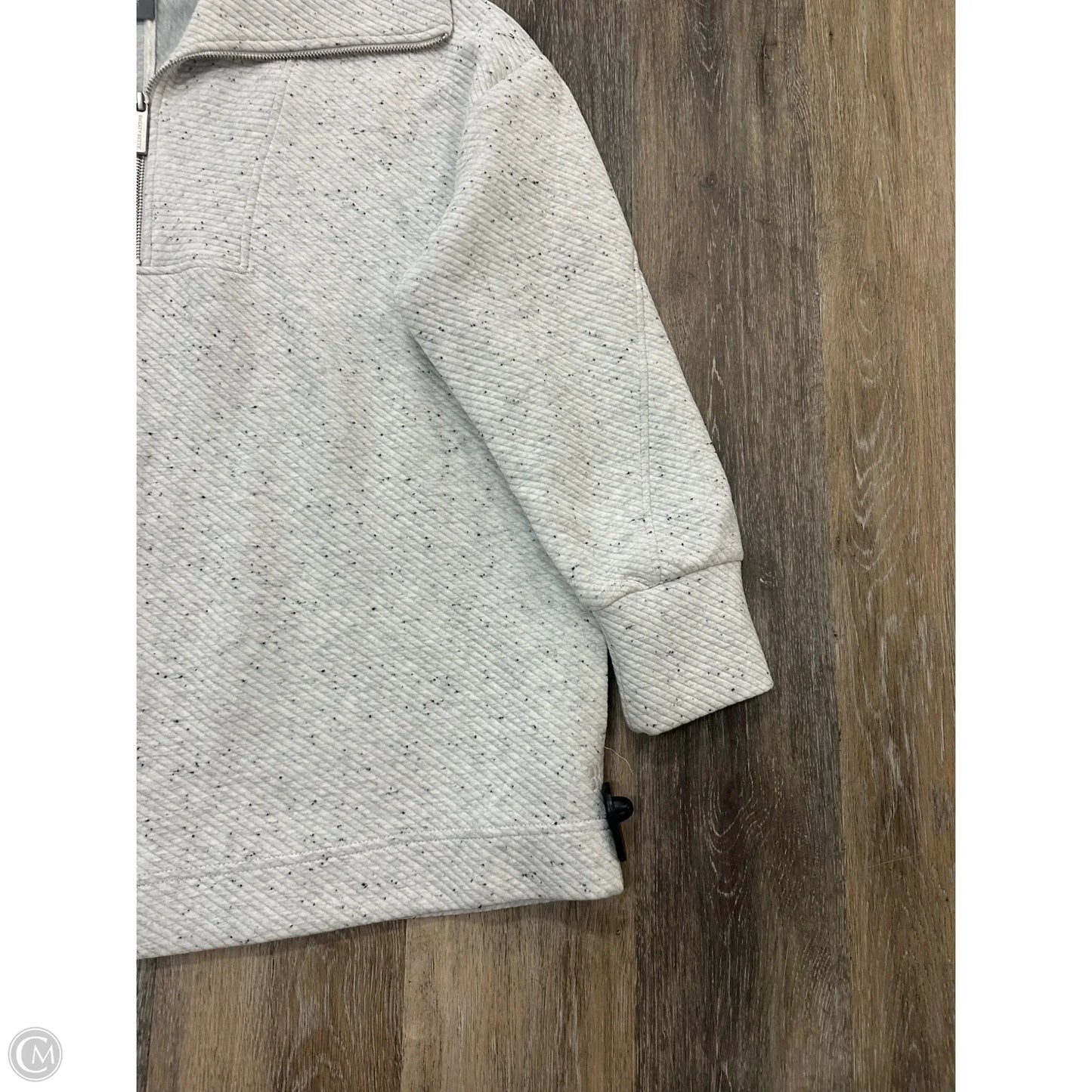 Athletic Sweatshirt Collar By Sweaty Betty In Grey, Size: 12