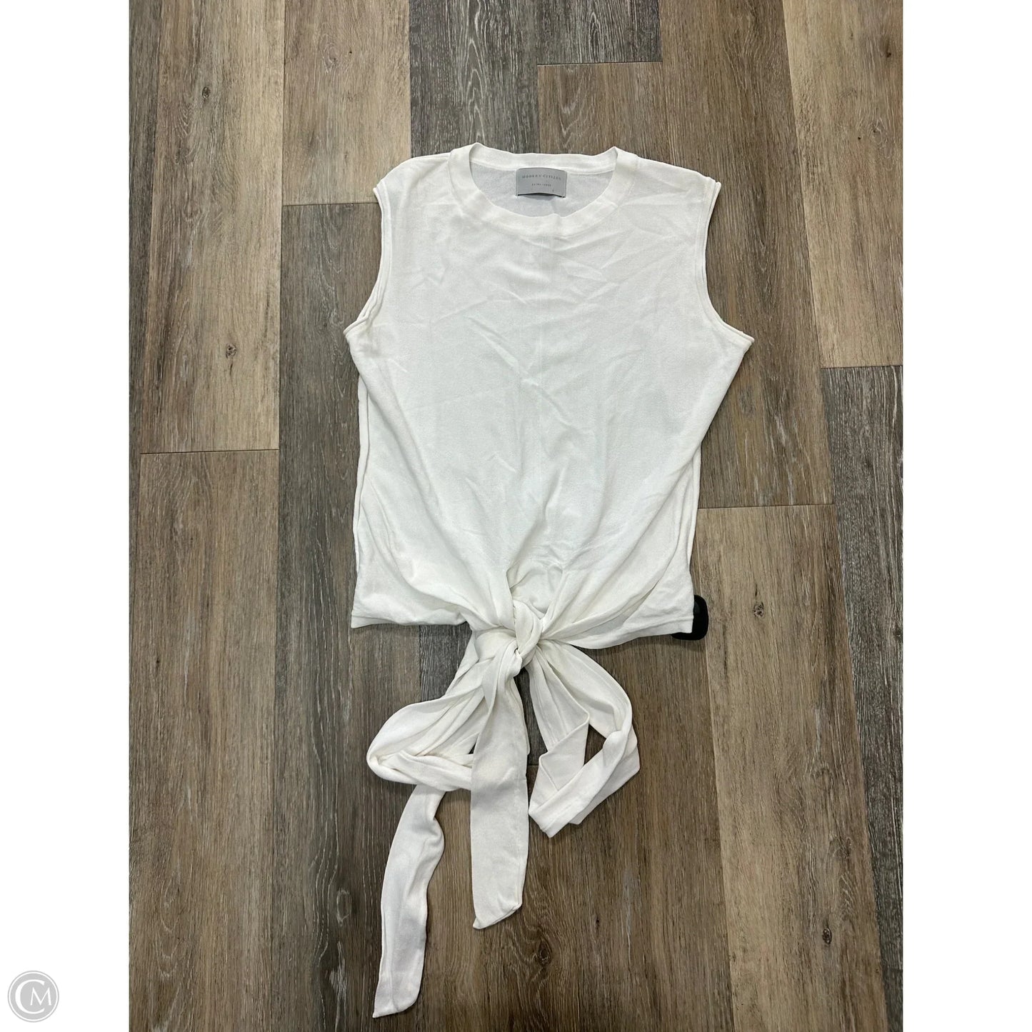 Top Sleeveless By Modern Citizen In White, Size: Xl