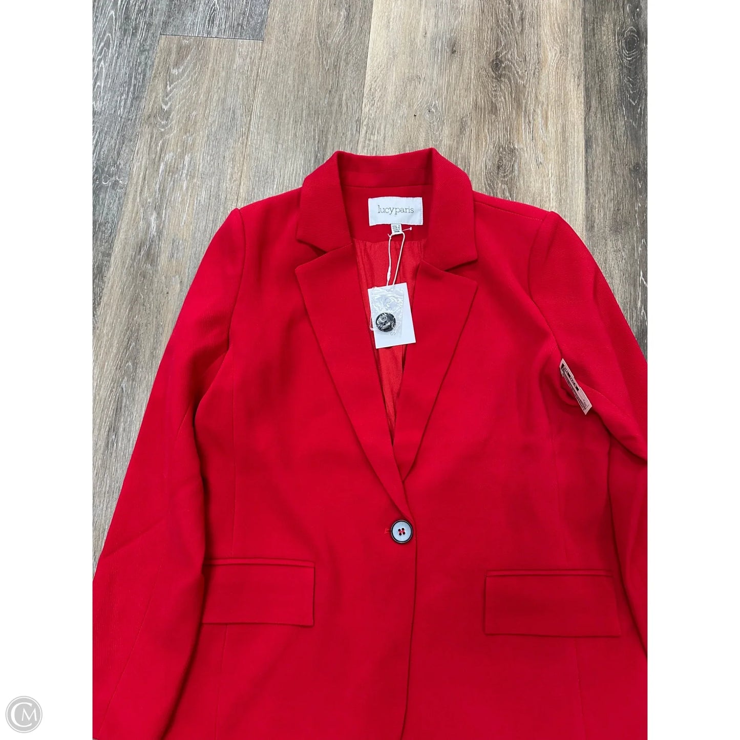 Blazer By Lucy Paris In Red, Size: S