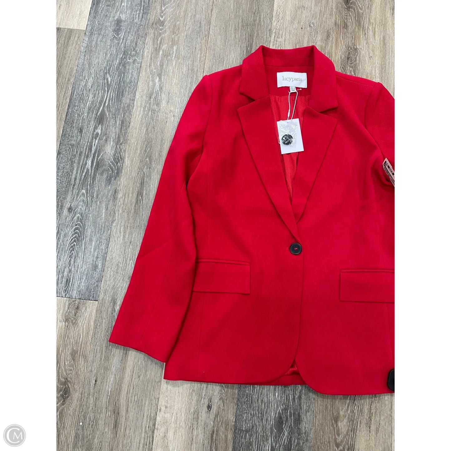 Blazer By Lucy Paris In Red, Size: S