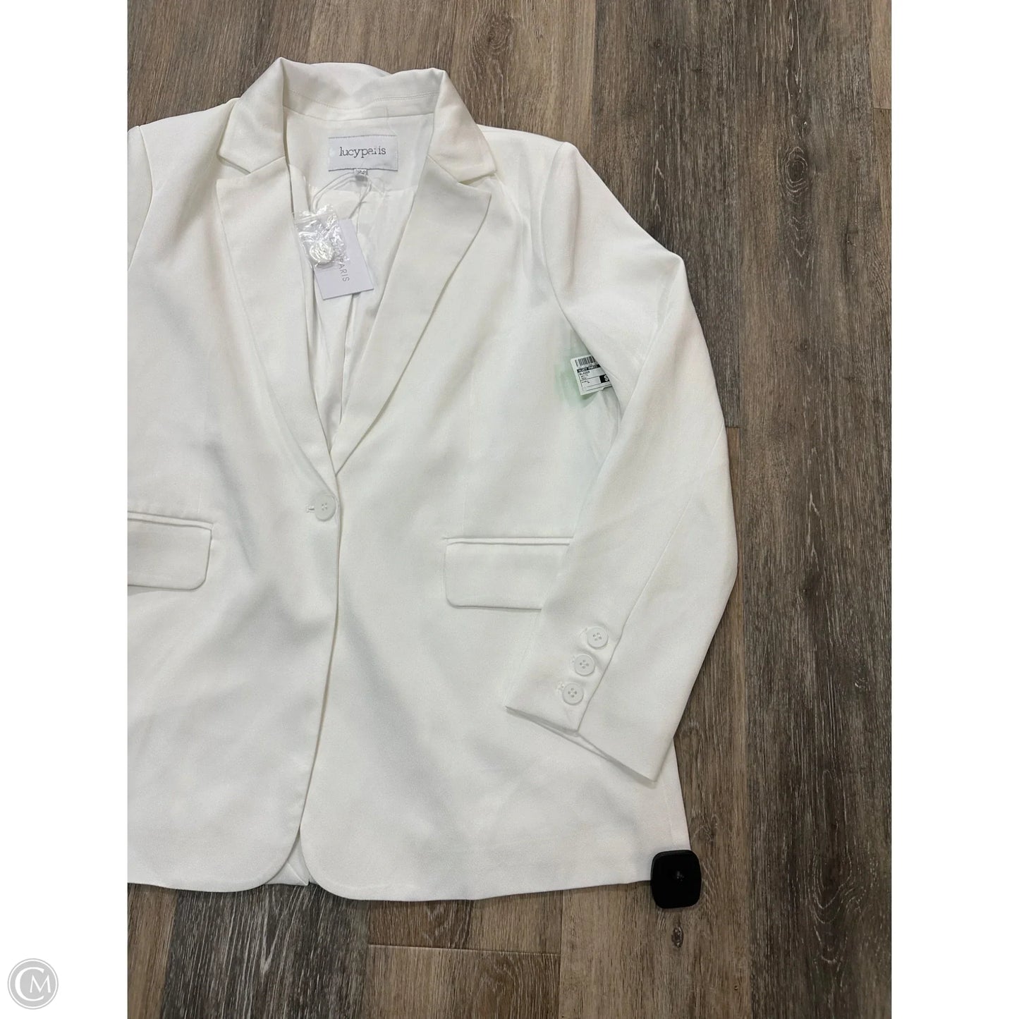 Blazer By Lucy Paris In White, Size: L