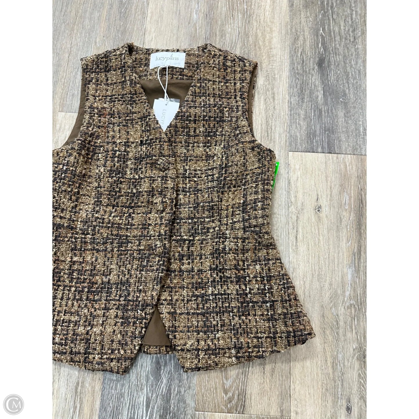 Vest Other By Lucy Paris In Brown, Size: S