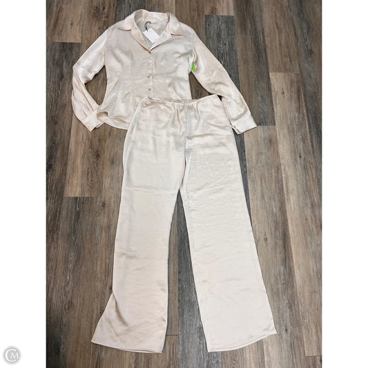 Pajamas 2pc By Zara In Cream, Size: 8