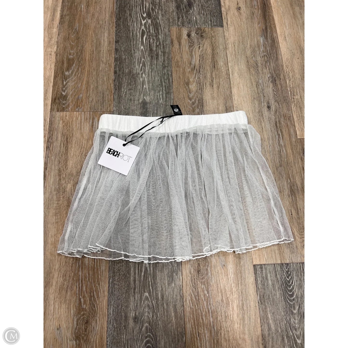 Swimwear Cover-up By Beach Riot In White, Size: M