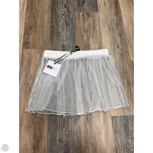 Swimwear Cover-up By Beach Riot In White, Size: M