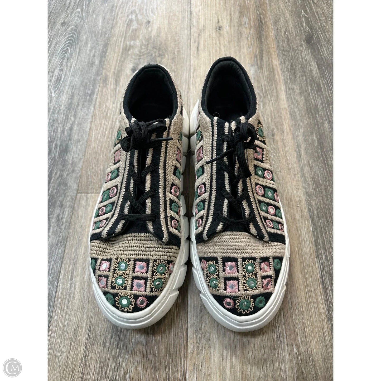 Shoes Athletic By Free People In Tan, Size: 10