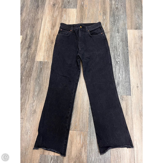 Jeans Straight Designer By B. Sides In Black Denim, Size: 2/26