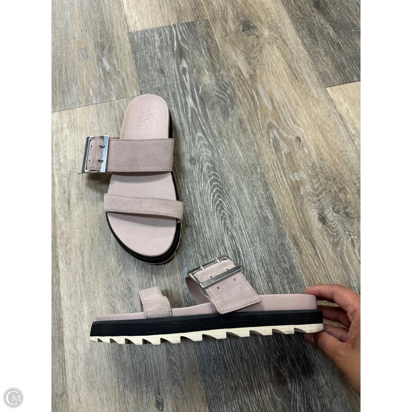 Sandals Flats By Sorel In Pink, Size: 7.5