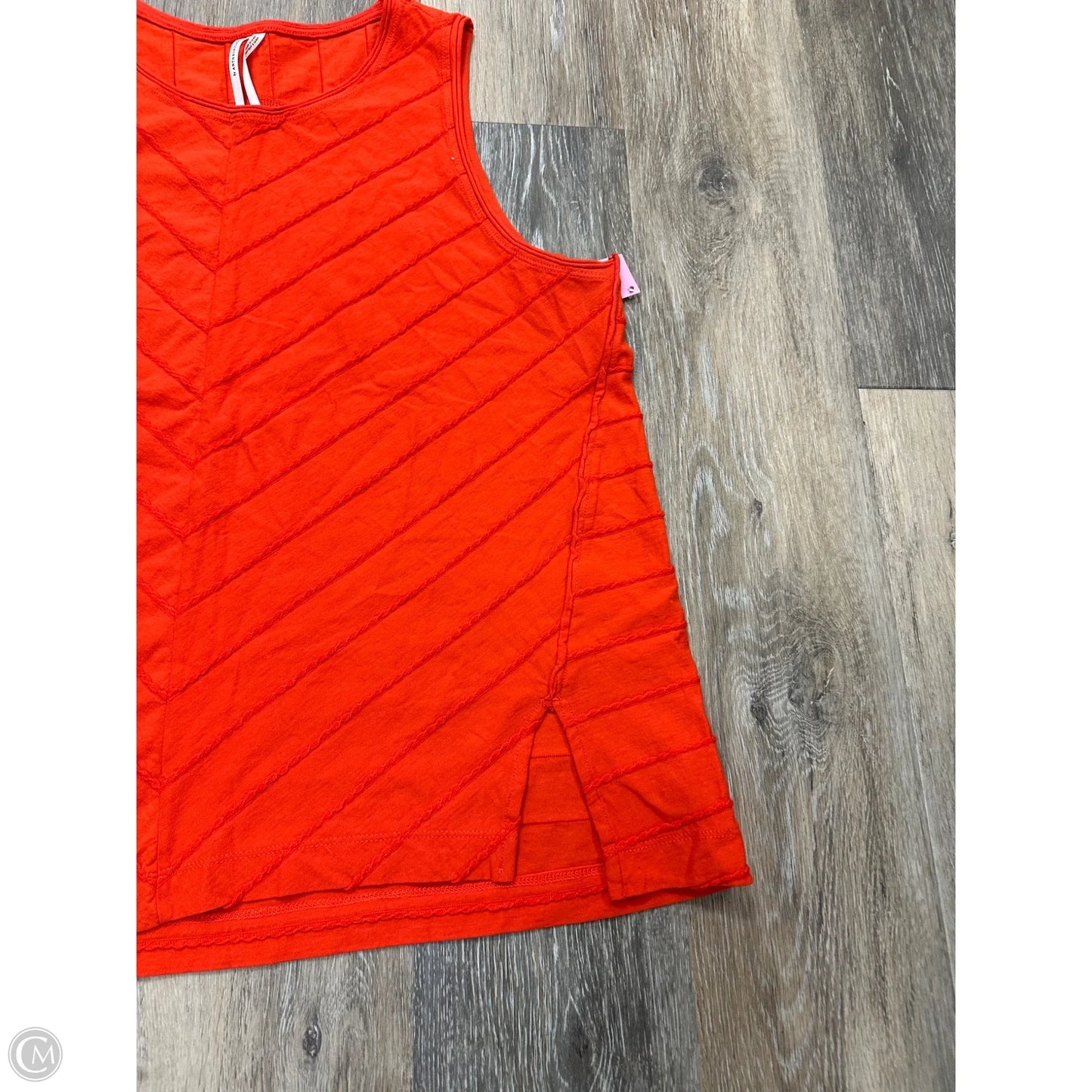 Tank Top By Anthropologie In Orange, Size: L