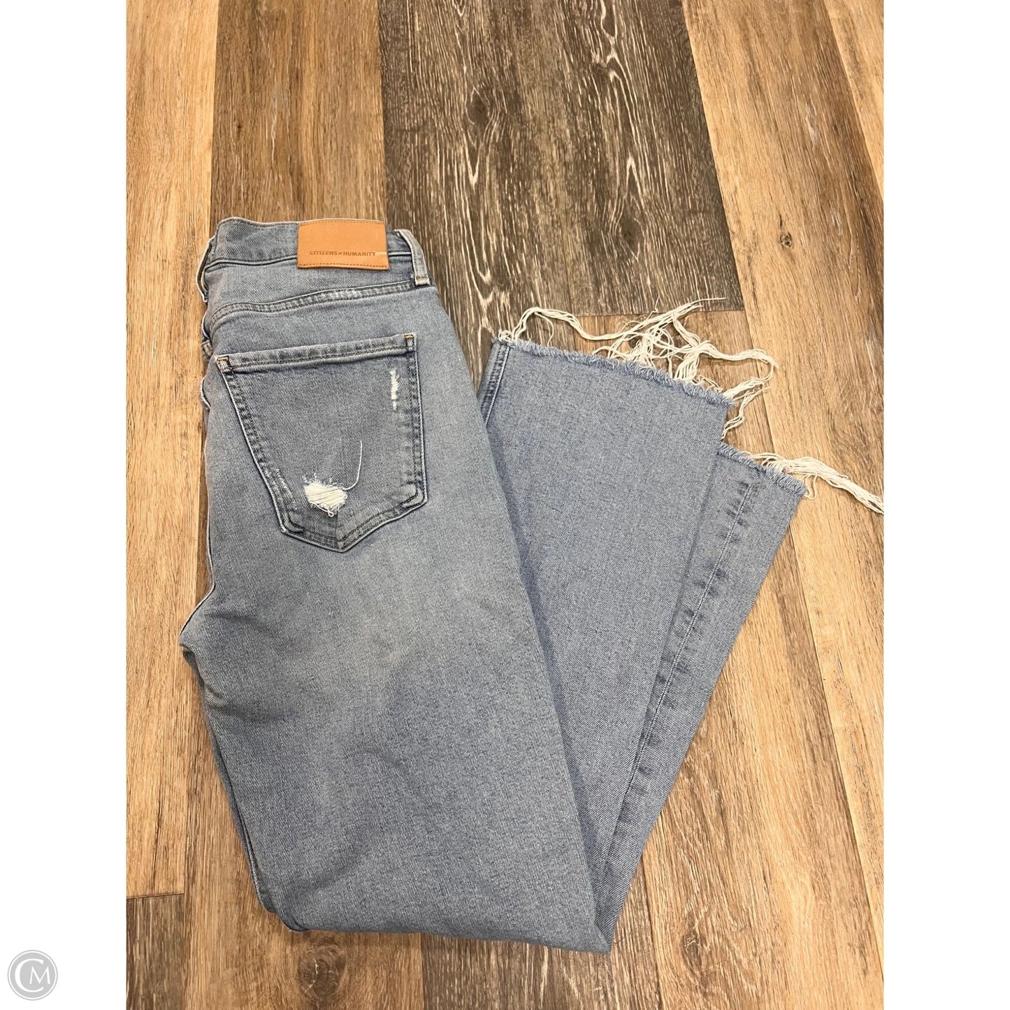 Jeans Straight By Citizens Of Humanity In Blue Denim, Size: 4/27