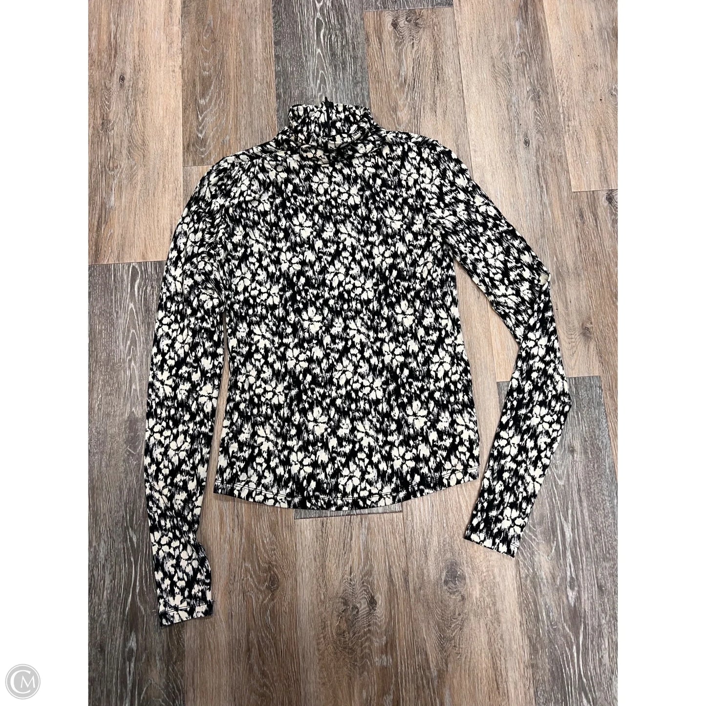 Blouse Designer By Isabel Marant In Black & White, Size: S