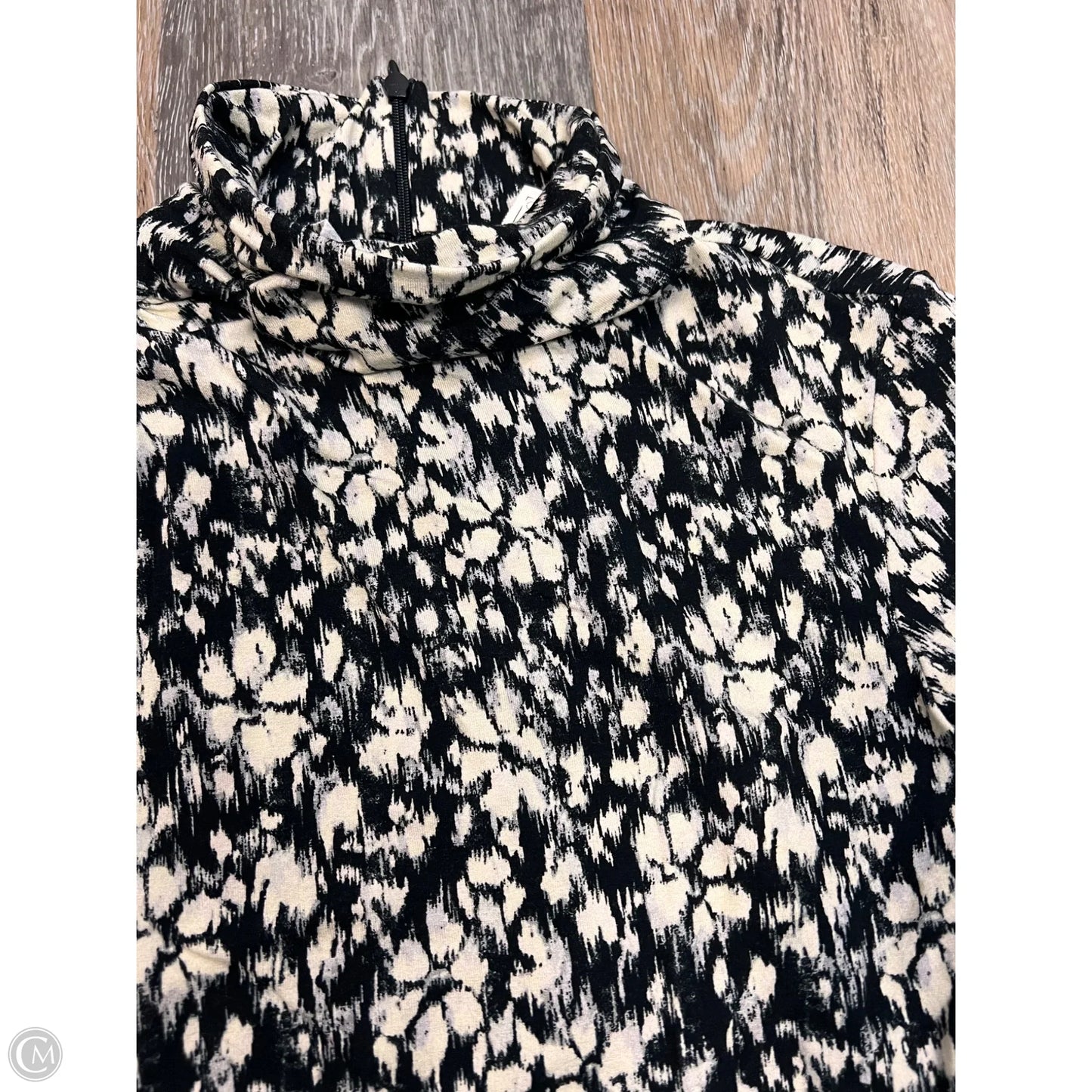 Blouse Designer By Isabel Marant In Black & White, Size: S